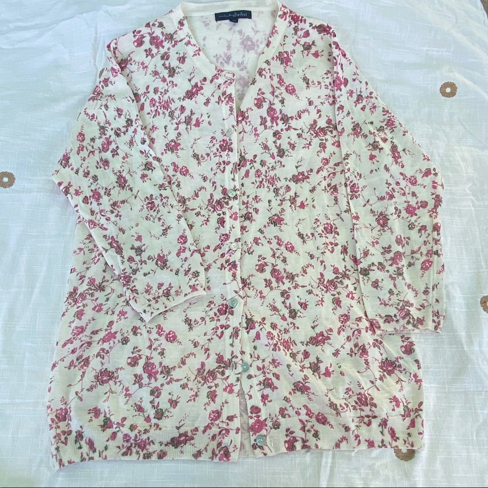floral vintage cardigan
